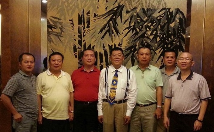海南社团总会会长张泰超先生一行深圳市海南商会